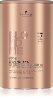 Schwarzkopf Professional Blondme pó iluminador premium com argila