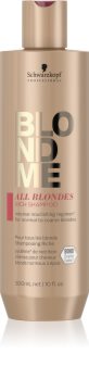 Schwarzkopf Professional Blondme All Blondes Rich подхранващ шампоан за груба коса