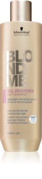 Schwarzkopf Professional Blondme All Blondes Light shampoing nourrissant pour cheveux fins à normaux