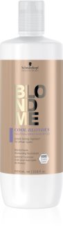 Schwarzkopf Professional Blondme Cool Blondes shampoing neutralisant les reflets jaunes pour cheveux blonds et méchés