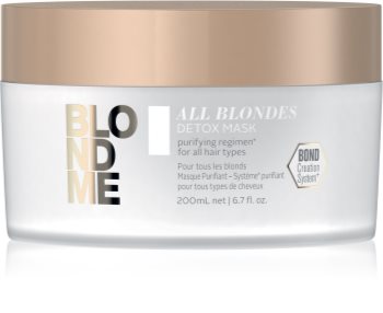 Schwarzkopf Professional Blondme All Blondes Detox Entgiftende Reinigungsmaske für blondes und meliertes Haar