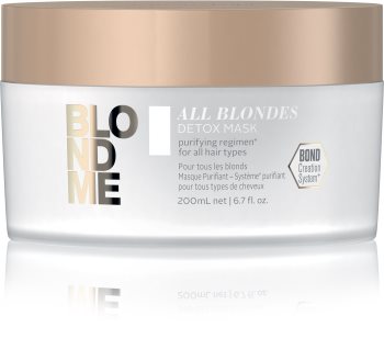 Schwarzkopf Professional Blondme All Blondes Detox детоксикираща почистваща маска за блонд коса и коса с кичури
