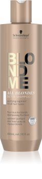 Schwarzkopf Professional Blondme All Blondes Detox почистващ детоксикиращ шампоан за блонд коса и коса с кичури