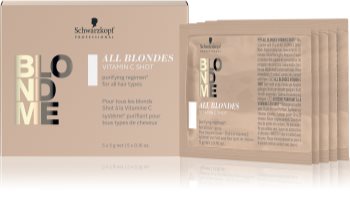 Schwarzkopf Professional Blondme All Blondes Detox Vitamiini Tiiviste Vaaleille Ja Korostetuille Hiuksille