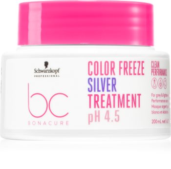 Schwarzkopf Professional BC Bonacure Color Freeze Silver maschera neutralizzante per toni gialli