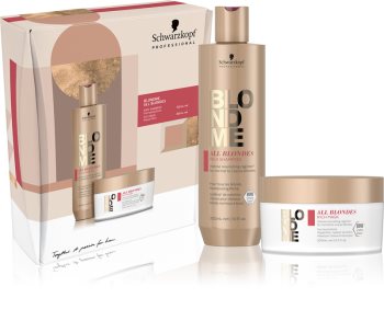 Schwarzkopf Professional Blondme All Blondes Rich coffret cadeau (pour cheveux rêches)