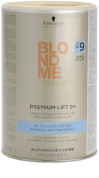 Schwarzkopf Professional Blondme Color polvo decolorante premium 9+ con reducida formación de polvo