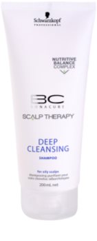 Schwarzkopf Professional BC Bonacure Scalp Therapy глибоко очищуючий шампунь для жирної шкіри голови