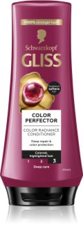 Schwarzkopf Gliss Colour Perfector après-shampoing protecteur pour cheveux colorés