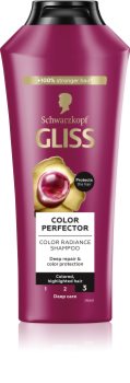 Schwarzkopf Gliss Colour Perfector Suojaava Hiustenpesuaine Värjätyille Hiuksille