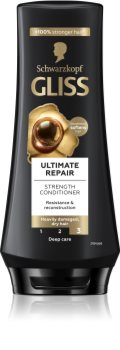 Schwarzkopf Gliss Ultimate Repair Vahvistava Hoitoaine Kuiville Ja Vaurioituneille Hiuksille