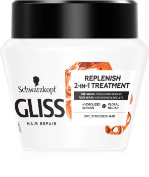 Schwarzkopf Gliss Replenish 2-IN-Treatment интензивна регенерираща маска