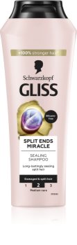 Schwarzkopf Gliss Split Ends Miracle regeneráló sampon a töredezett hajvégekre
