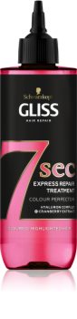 Schwarzkopf Gliss 7 sec tratament regenerator pentru păr vopsit
