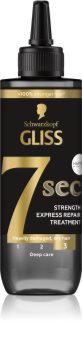 Schwarzkopf Gliss 7 sec възстановителна грижа за суха и увредена коса