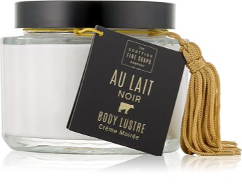 Scottish Fine Soaps Au Lait Noir crème hydratante et illuminatrice corps