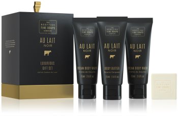 Scottish Fine Soaps Au Lait Noir kit di cosmetici VII. da donna