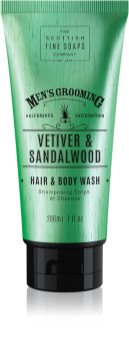 Scottish Fine Soaps Men’s Grooming Vetiver & Sandalwood миещ гел за тяло и коса за мъже