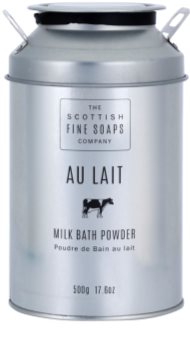 Scottish Fine Soaps Au Lait Pudra de lapte pentru baie cu musetel