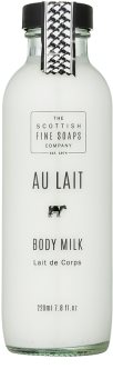 Scottish Fine Soaps Au Lait leite corporal com óleo de amêndoas