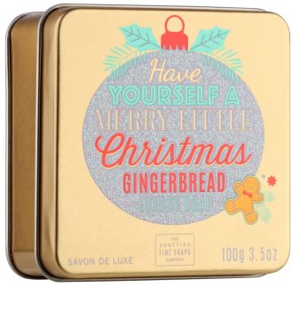 Scottish Fine Soaps Merry Little Christmas sabão luxuoso em barra