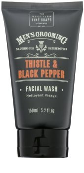 Scottish Fine Soaps Men’s Grooming Thistle & Black Pepper gel de limpeza facial