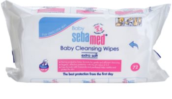 Sebamed Baby Care tisztító gyengéd törlőkendő