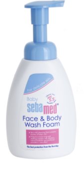 Sebamed Baby Wash изключително нежна миеща емулсия за тяло и коса