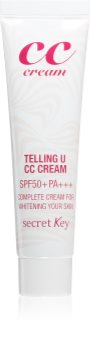 Secret Key Telling U CC Creme gegen Rötungen SPF 50+