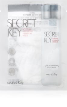 Secret Key Starting Treatment Galactomyces Kirkastava ja Kosteuttava Kangasnaamio