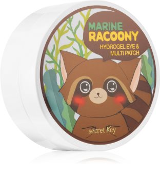 Secret Key Racoony Marine интензивна хидрогелна маска с екстракти от водорасли