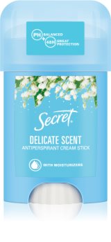 Secret Delicate krémový antiperspirant