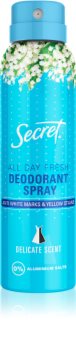 Secret Delicate deodorant ve spreji
