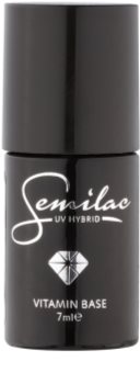 Semilac Paris UV Hybrid Base Basislack für Gelnägel mit Vitaminen