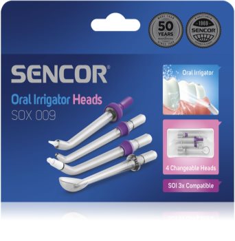 Sencor SOX 009 burnos plovimo prietaiso pakaitinės galvutės