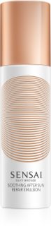 Sensai Silky Bronze успокояващо мляко след слънчеви бани за лице и тяло