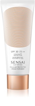 Sensai Silky Bronze Cellular Protective Cream opaľovací krém proti starnutiu pokožky SPF 30
