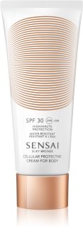 Sensai Silky Bronze krem do opalania zapobiegający starzeniu skóry SPF 30