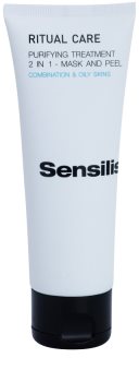 Sensilis Ritual Care maschera e scrub detergenti 2 in 1