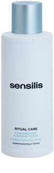 Sensilis Ritual Care lozione tonica detergente per la riduzione del sebo in eccesso e dei pori dilatati