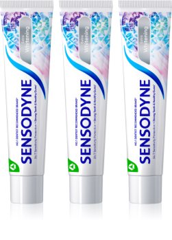 Sensodyne Extra Whitening bělicí zubní pasta s fluoridem pro citlivé zuby