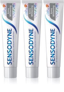 Sensodyne Extra Whitening λευκαντική οδοντόκρεμα με φθόριο για ευαίσθητα δόντια