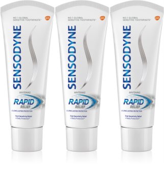 Sensodyne Rapid Whitening отбеливающая зубная паста для чувствительных зубов
