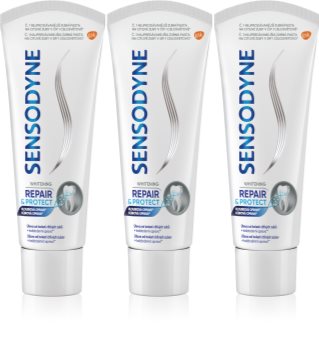 Sensodyne Repair & Protect Whitening dentífrico branqueador para dentes sensíveis