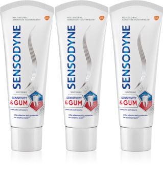 Sensodyne Sensitivity & Gum Whitening wybielająca pasta do zębów chroniąca zęby i dziąsła
