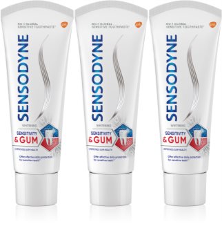 Sensodyne Sensitivity & Gum Whitening отбеливающая зубная паста для защиты зубов и десен
