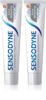 Sensodyne Extra Whitening belilna zobna pasta s fluoridom za občutljive zobe