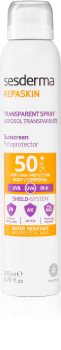 Sesderma Repaskin transparentní sprej na opalování SPF 50+