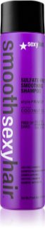 Sexy Hair Smooth champú sin sulfatos para cabello encrespado y rebelde