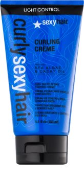Sexy Hair Curly crema para dar definición al peinado, para cabello rizado rebelde